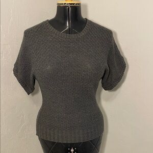 Charlotte Russe Heather Gray Knit Top